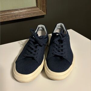 Rothy's Dark Blue Knit Sneakers